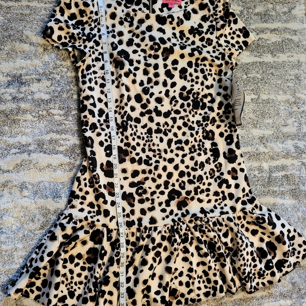 Betsey Johnson Women's Scuba Ruffle-Hem Dress - Picture 7 of 9
